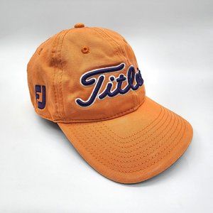 Titleist Golf Orange Purple Dad Ballcap Hat